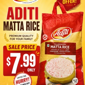 AD PALAKKADAN MATTA RICE 1 X 10 KG