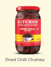 KTS DRIED CHILLY CHUTNEY 12 X 200 GM