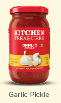 KTS GARLIC PICKLE 12 X 400 GM