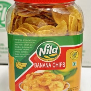 NL BANANA CHIPS BOTTLE 20 X 250 GM