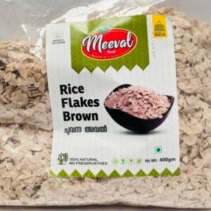 ML RICE FLAKES BROWN/ MATTA AVAL 12 X 400 GM