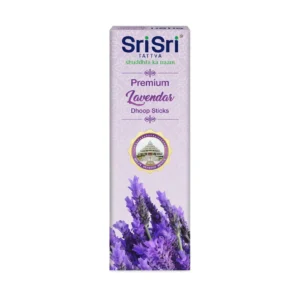 SRI SRI LAVENDAR DHOOP STICKS 12 X 50 GM