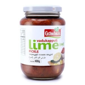 GM VADUKAPULI LIME RED PICKLE (BUY ONE GET ONE FREE) 12 X 400 G
