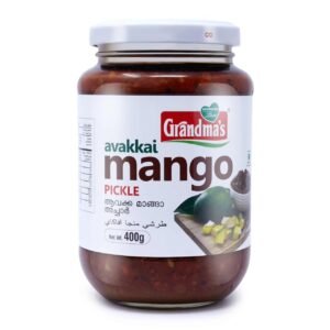 GM AVAKKAI MANGO PICKLE (BUY 1 GET 1 FREE) 12 X 400 G