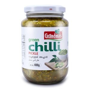 GM GREEN CHILLY PICKLE (BUY ONE GET ONE FREE) 12 X 400 G