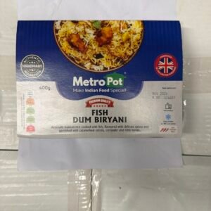 MT Fish dum biriyani 12 X 400 GM