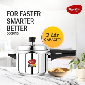 AVC HOME PRESSURE COOKER PIGEON (STEEL) 3L