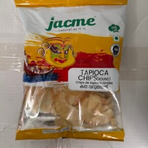 JK TAPIOCA CHIPS ROUND 20X125G