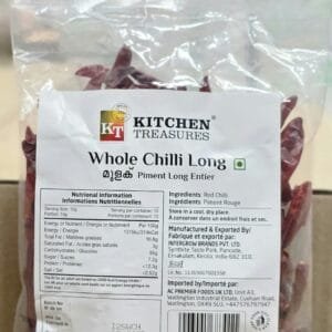 KTS CHILLI WHOLE 48 X 100G