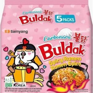 AVC Buldak Carbonara Noodles 8X(5X130)g