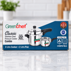 AVC Greenchef Combo 3L cooker + 2L Pan